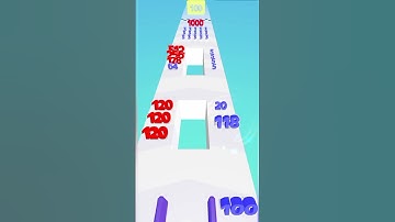 NUMBER STACK 3D RUN (Level Up Numbers) - Number Master Run Gameplay