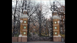 Реставрация решётки &quot;Михайловского сада&quot;- началась в 1995 году.