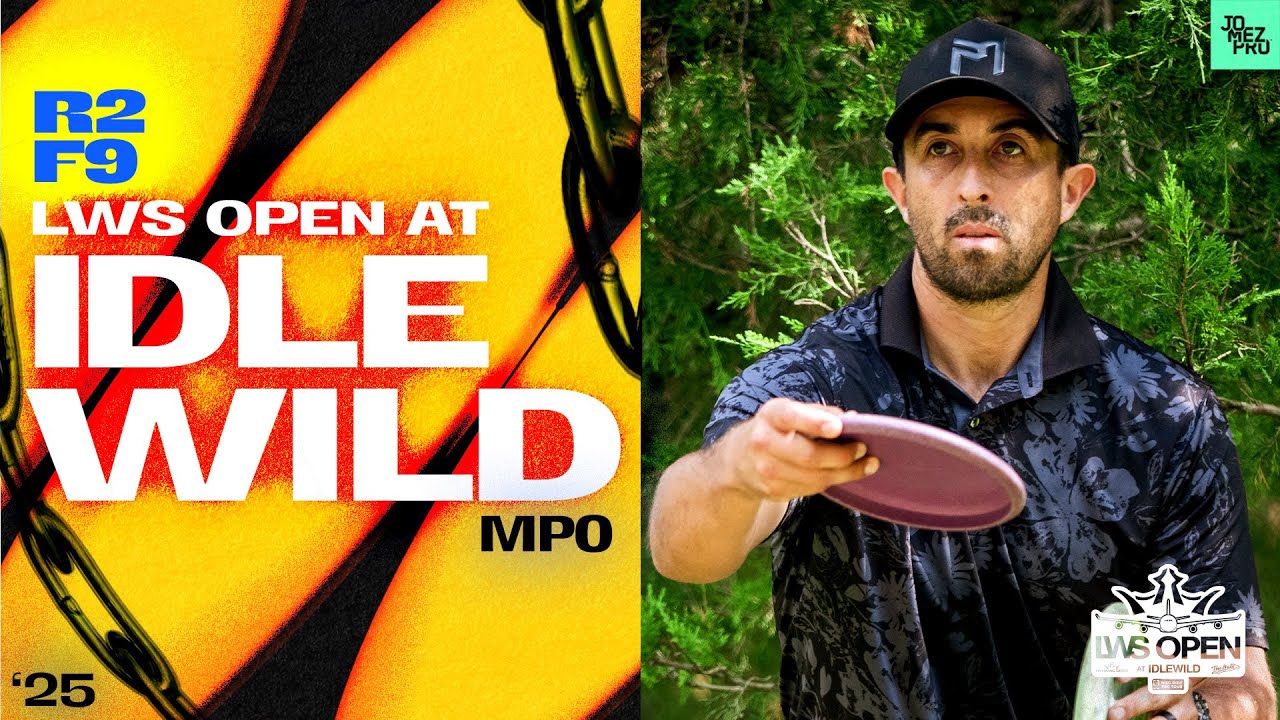 2025 LWS Open at Idlewild | MPO R2F9 | McBeth, Babcock, Longenecker, Buhr | Jomez Disc Golf