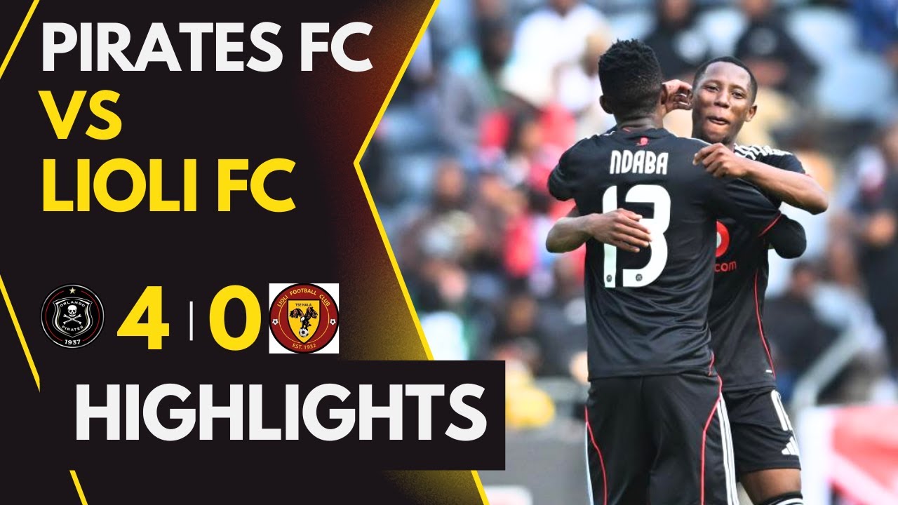 Orlando Pirates 🔵⚫ vs Lioli 🔴⚪ ‣ All Goals & Highlights ‣ CAF CL 2025/26