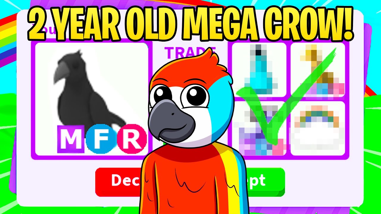 Adopt Me Roblox Trading FR Parrot for Crow and Hedgehog ., Video