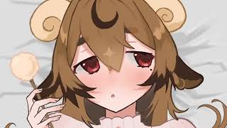 3DIO ASMR   Shy Sheep Girl pampers your ears until your sleepy ! ♡ [marmilaze reupload]