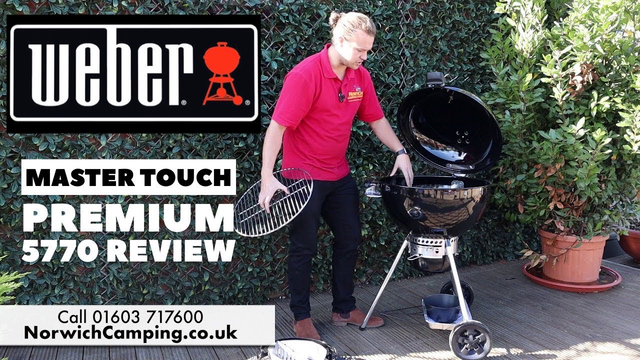 Weber Master Premium GBS E-5770 Charcoal Review - YouTube