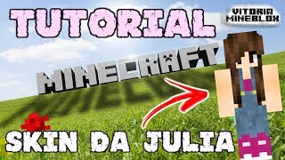 SKIN OFICIAL DA VITÓRIA MINEBLOX NO MINECRAFT