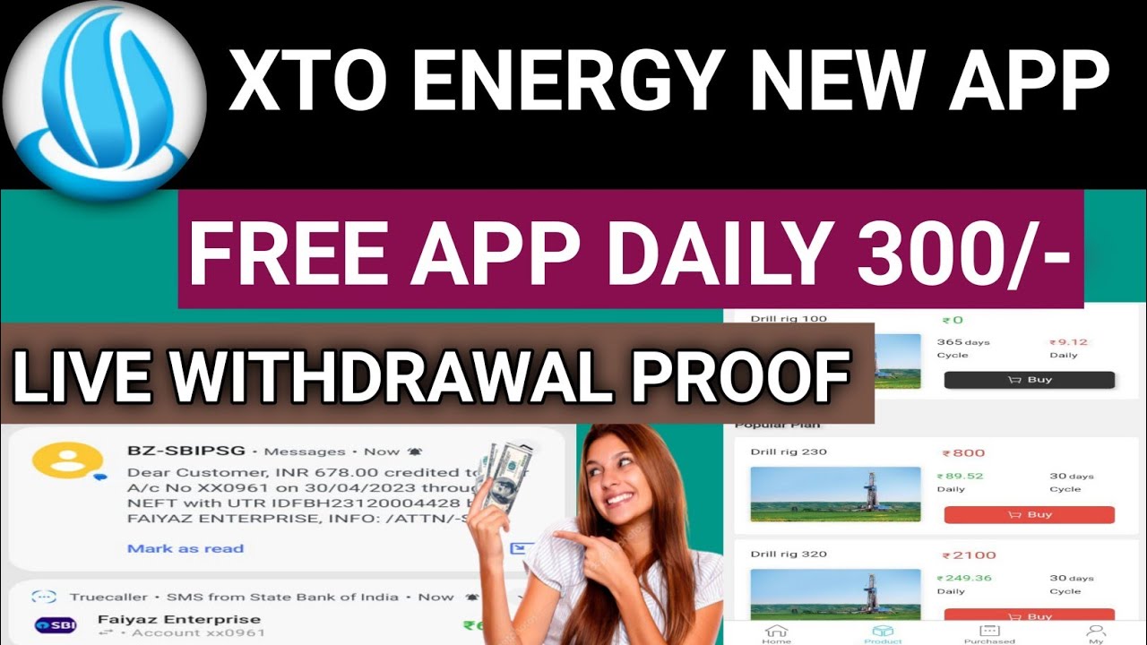 New Earning App Lunch 🔥| XTO Energy App Se Paise Kaise Kamaye | Free Loot 🤑