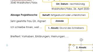 Offizieller Brief Youtube