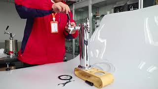the beer tower display and install