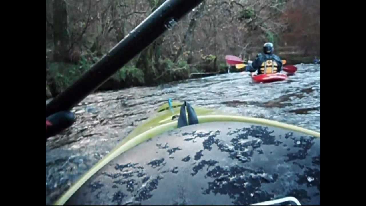 Taunton Canoe Club Tarr Steps to Dulverton on the River Barle Nov 2012 YouTube
