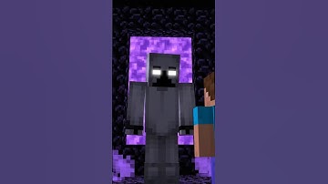Herobrine’s Portal 😱 #minecraft #minecraftshorts #herobrine
