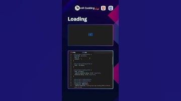 Create a Modern CSS Loader using Only HTML & CSS | No JavaScript Needed! #shorts #mrcodding #coding