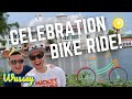 CELEBRATION TOWN BIKE RIDE | ORLANDO, FLORIDA!