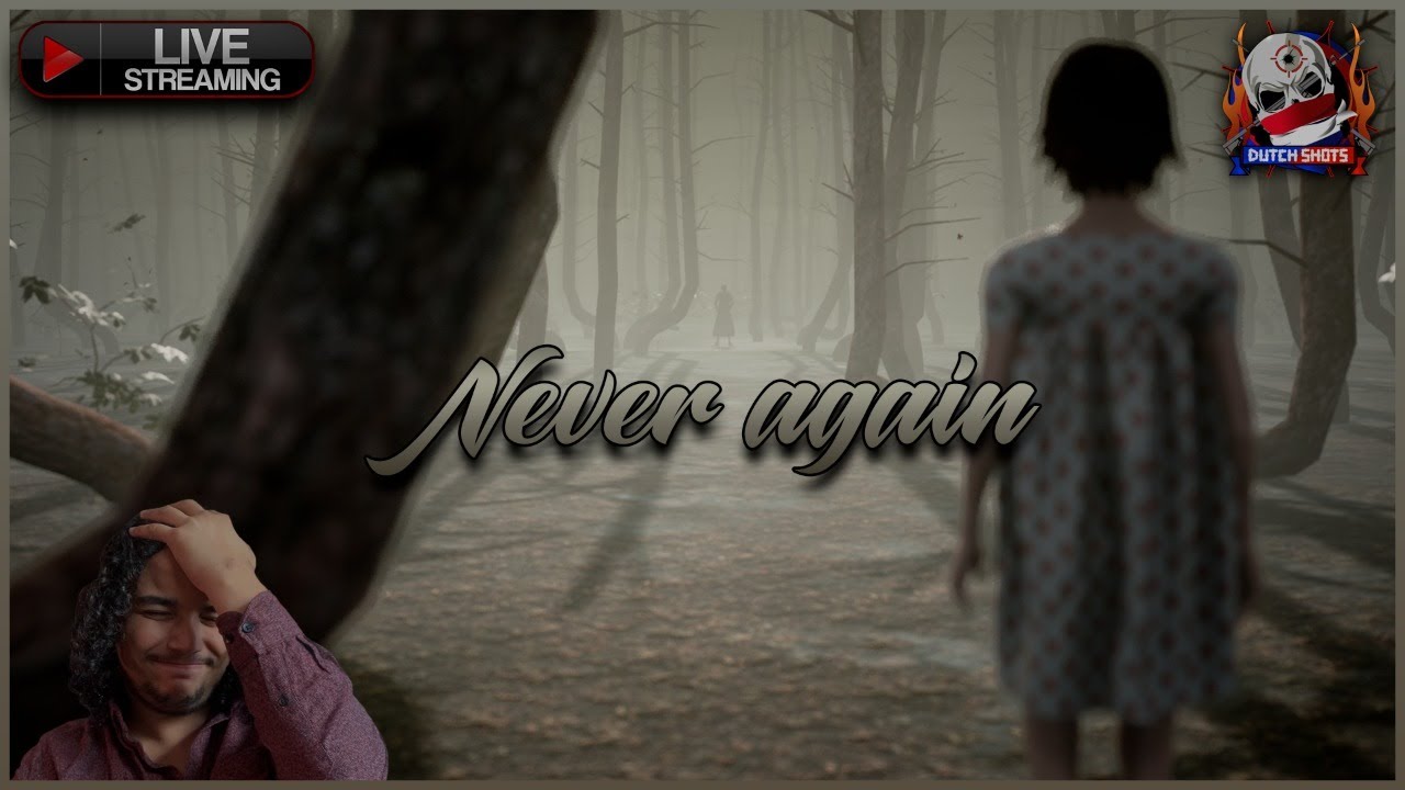 [LIVE] - NEVER AGAIN Horror game!!😱😖 - YouTube