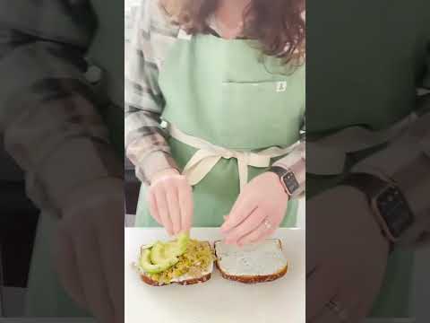 Deconstructed Falafel Sandwich