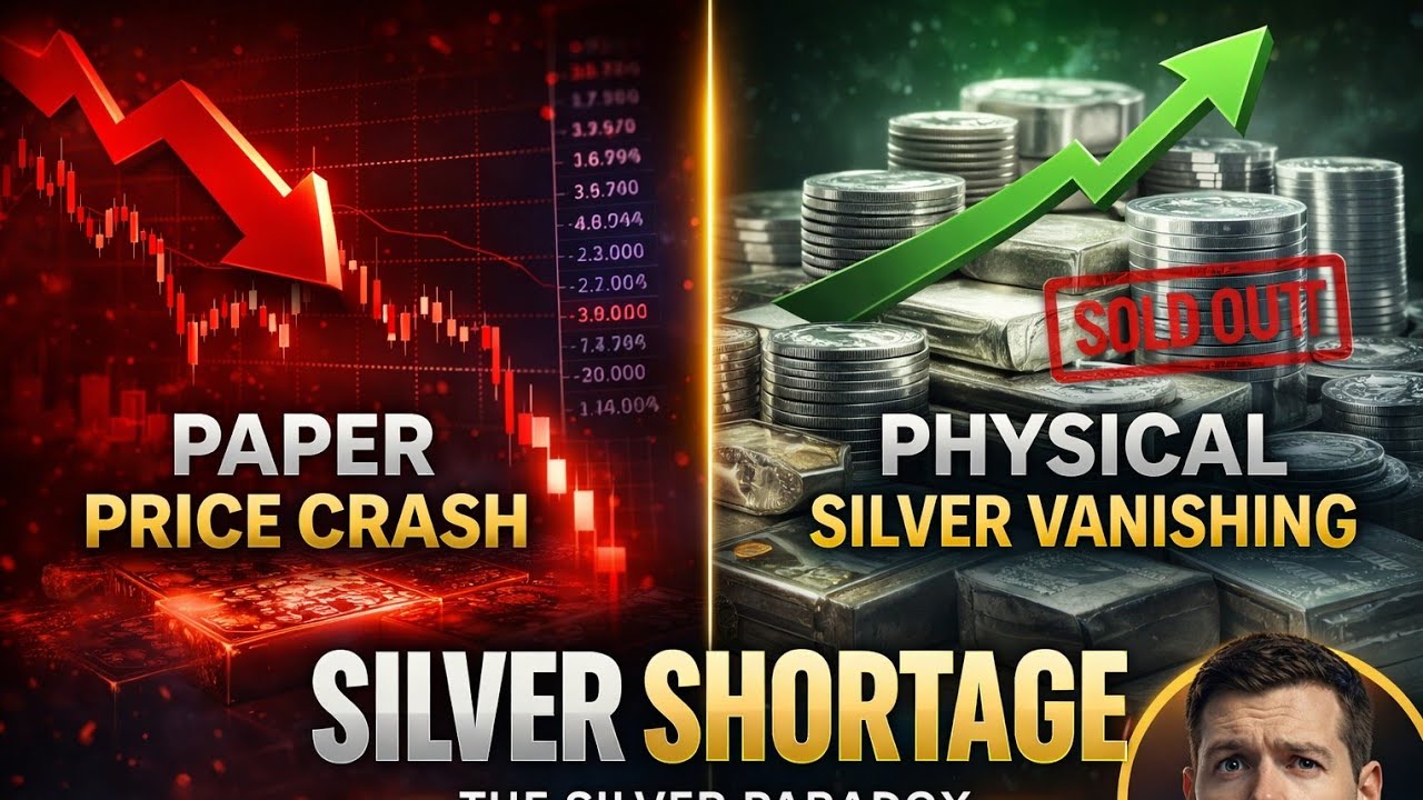 Silver CRASH Exposed: Why Physical Silver is DISAPPEARING