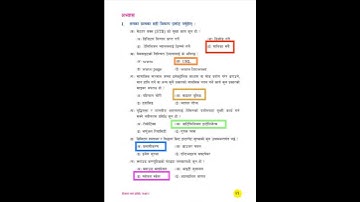 Class 8 Science Chapter 2 Objective Question Solution!!!2081!!