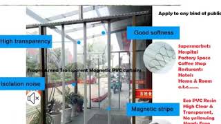 Fruges Magnetic Transparent PVC Curtains screenshot 2