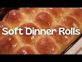 Soft Buttery dinner Rolls | Easy Dinner Roll Recipe