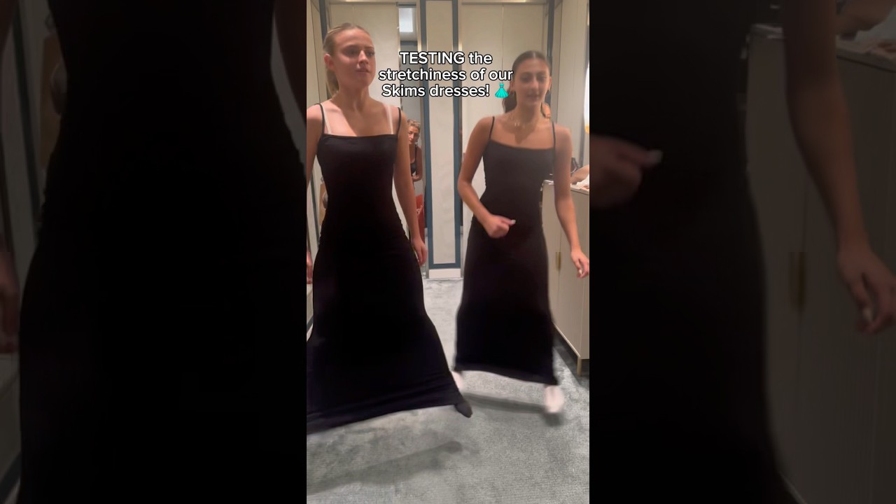 Are our dresses as stretchy as we are? 