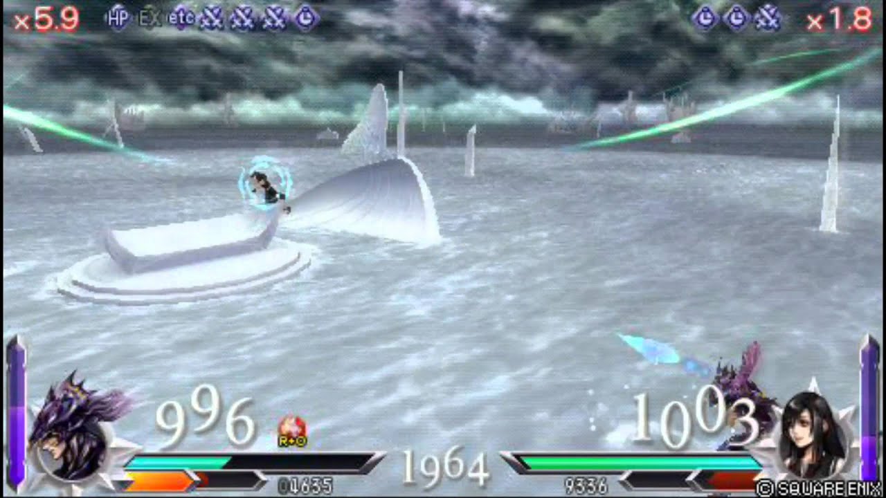 Dissidia 012 PVP Match #33: DartEX(Kain) Vs Kuroraikiri(Tifa)