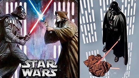 Why Vader was TERRIFIED After His Duel with Obi-Wan in A New Hope! (Legends)