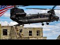 Black chinook  mh47 helicopter leads american special operations to success