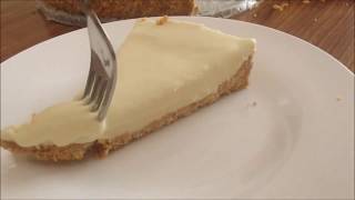 White chocolate mousse cake l no bake desserts 5 ingredients