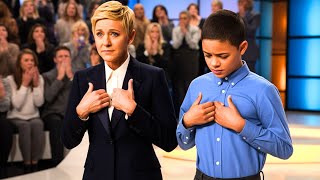 Ellen Degeneres Stunned When 14yearold Uses Sign Language To Share Devastating Secret