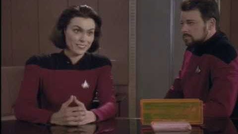 Ensign Ro Meet With Captain Picard and Commander Riker