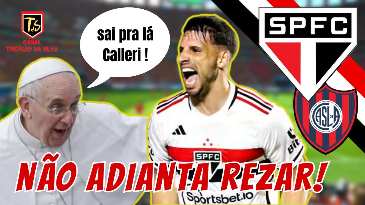 LIVE DE PRÉ JOGO SAN LORENZO X SÃO PAULO: TRICOLOR VAI EM BUSCA DAS QUARTAS  SEM JAMES E LUCAS! 