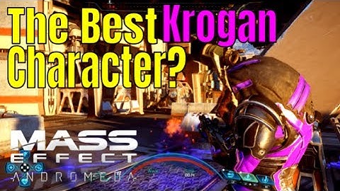 MASS EFFECT ANDROMEDA - The TOUGHEST Multiplayer Character? Krogan Gladiator Multiplayer Gameplay