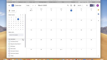 Google Calendar Student Tutorial