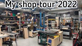 My 2022 woodworking shop tour
