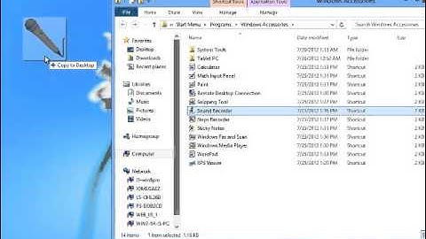 Adding Windows 8 Program Icons on your Desktop