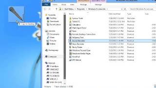 Adding Windows 8 Program Icons on your Desktop