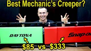 Best Mechanic’s Creeper? $34 vs $333 Snap On! screenshot 4