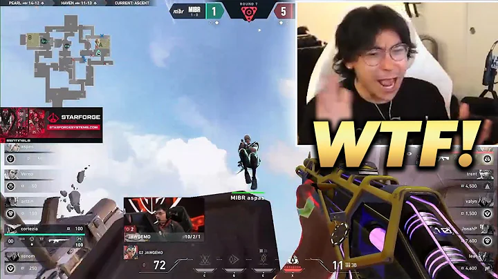 Valorant Streamers Reacting to INSANE PLAYS V10