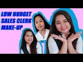 Low Budget Sales Clerk Make-up (EPIC FAIL 😁)Vlog#2