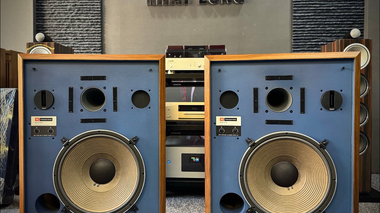 Hàng Hót Đây Các Bác! Đôi trọng của Loa JBL L-65 Jubal. Loa JBL 4333A full Annico bas vàng siêu hiếm