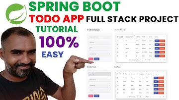Spring Boot Todo App Tutorial | Java Full Project in 2  Hours