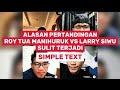 Alasan sebenarnya Fight Roy tua manihuruk vs Larry Siwu susah untuk terjadi #tinju #boxing