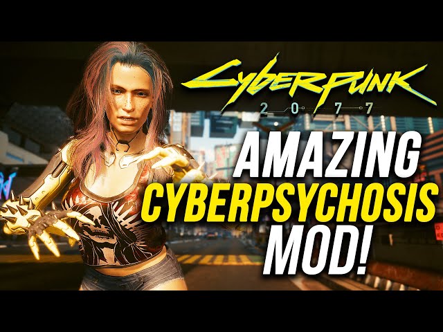 Cyberpunk 2077 Mod Adds Edgerunners' Cyberpsychosis