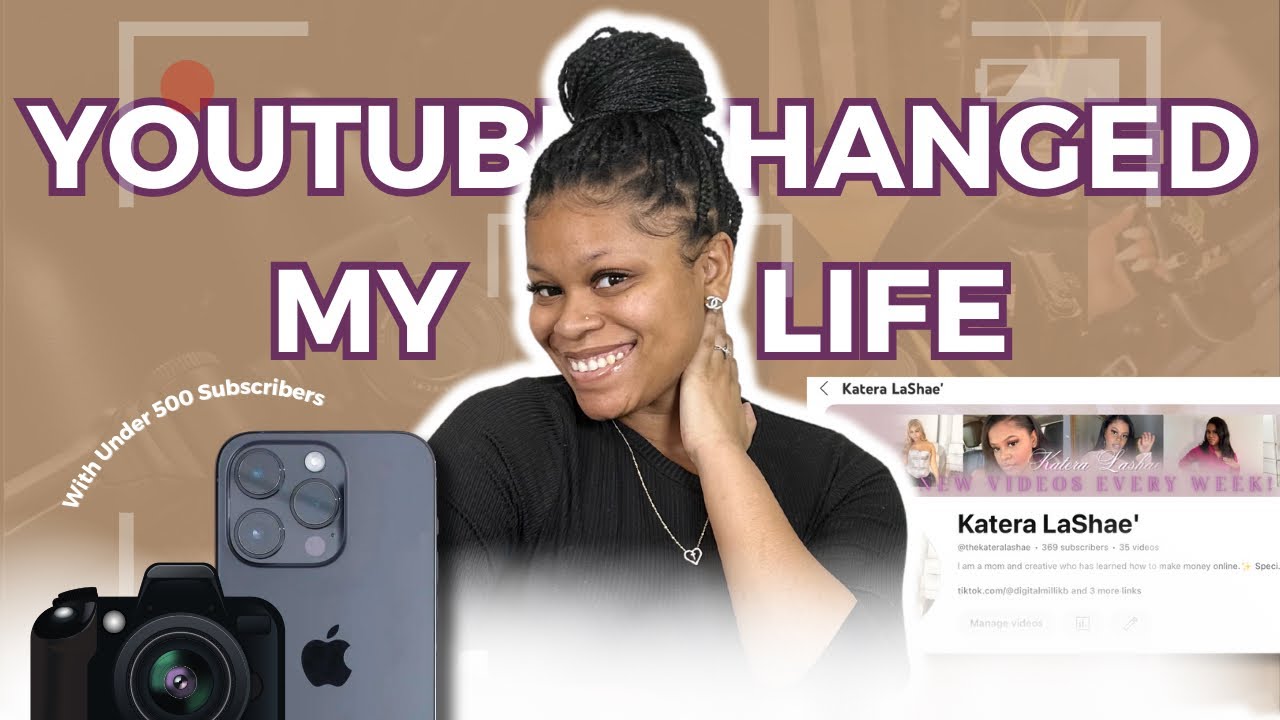 How YOUTUBE Changed My Life (With Less Than 500 Subscribers) - Youtube ...