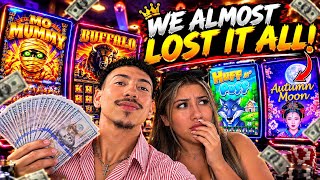 We ALMOST Lost EVERYTHING At The Casino….😳
