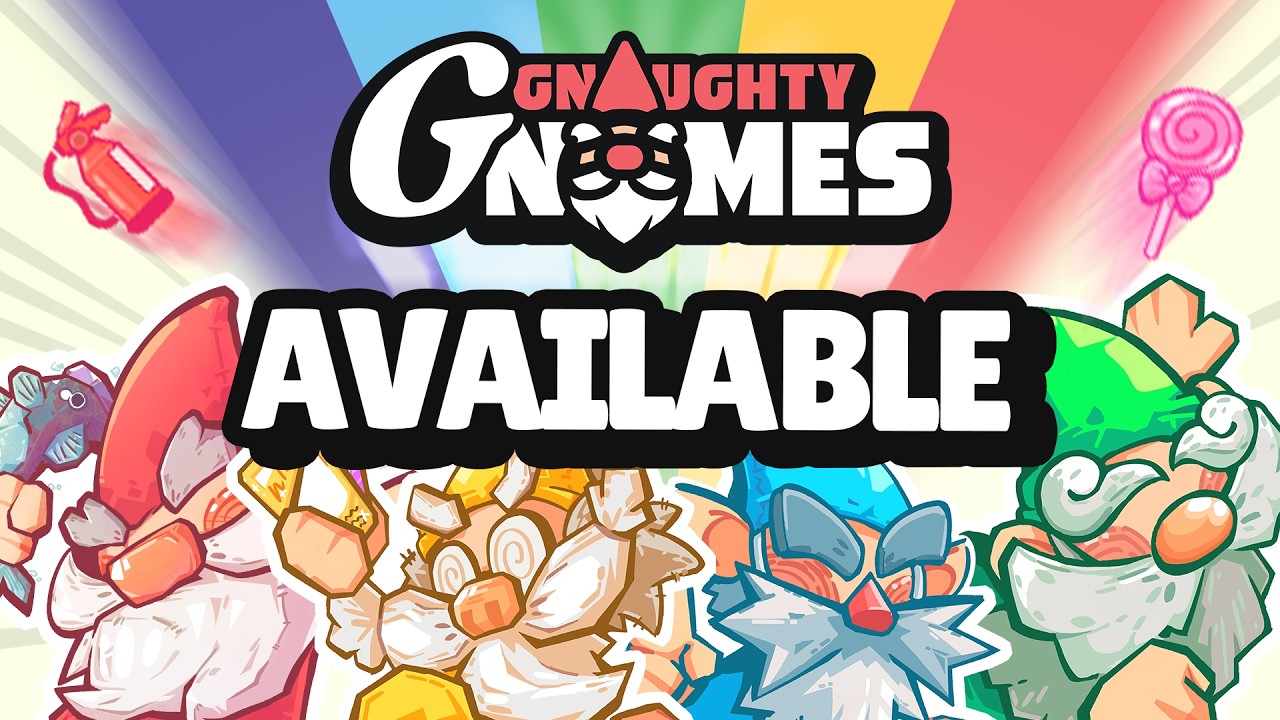 Gnaughty Gnomes | Launch Trailer