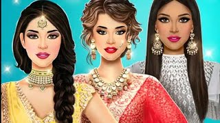 Fashion dressup game||Android gameplay||@StylishGamerr ||girl games||makeup dressup game screenshot 4