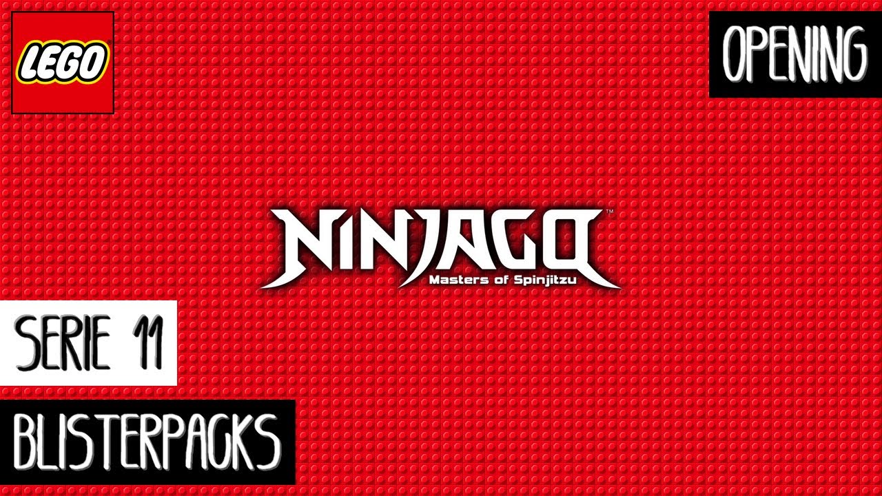 Opening LEGO Ninjago - Serie 11: Blisterpacks