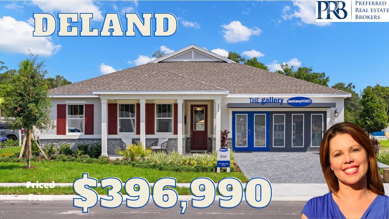 Mattamy Homes I Addison Landing, Deland, Florida I Aster Model YouTube