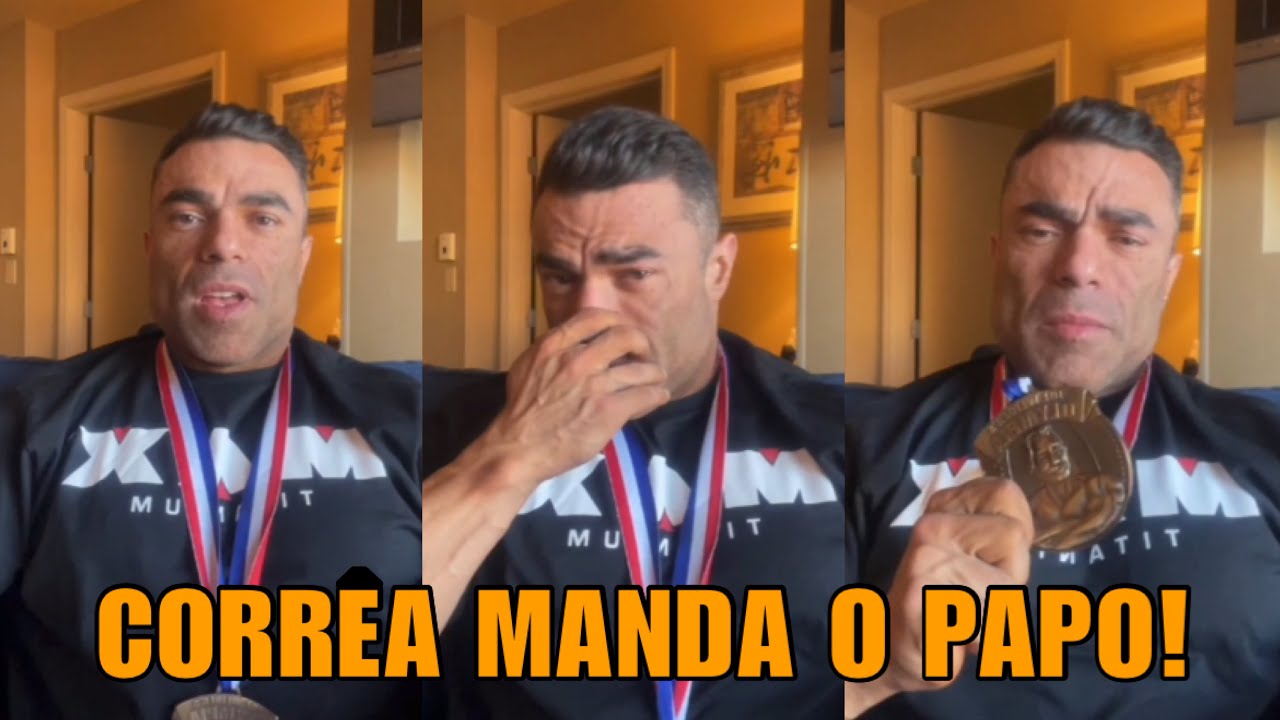 EDUARDO CORRÊA COMENTA RESULTADO DO MR OLYMPIA 2022 AGRADECE E SE EMOCIONA !