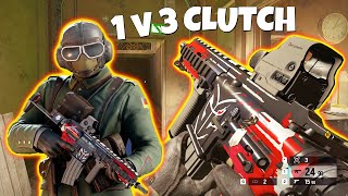 Clutching a 1v3 With Jager Is Easy - Rainbow Six Siege