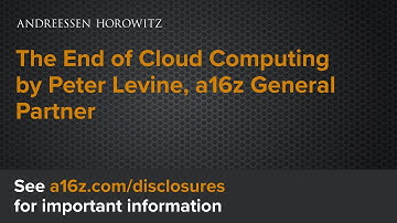 The End of Cloud Computing